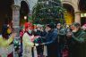 La fotogallery dell'accensione dell'albero di Natale delle 17 Contrade